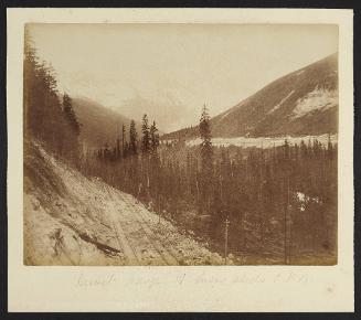 Hermit Range and Snow Sheds, Canadian Pacific Railway