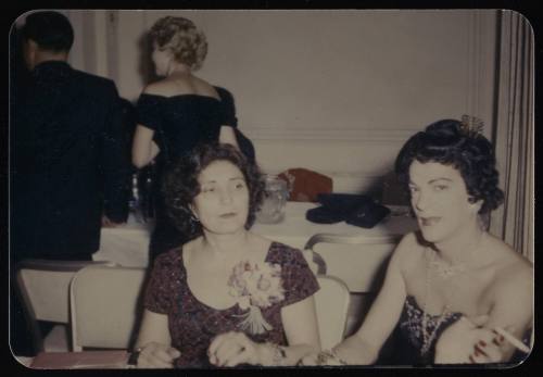 [Susanna and Marie at an event, location unknown]
