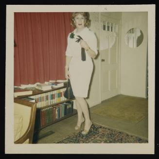 [Ellen in white outfit, location unknown]
