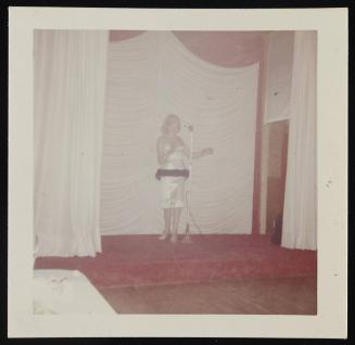 [Performing on stage at Chevalier d'Eon, Hunter, NY]
