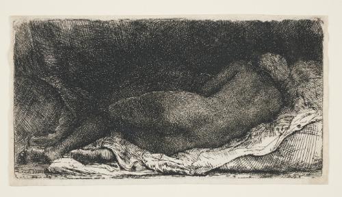 Reclining Female Nude ('La Negresse Couché)