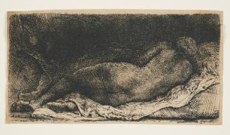 Reclining Female Nude ('La Negresse Couché)