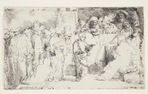 Christ Disputing with the Doctors: A Sketch