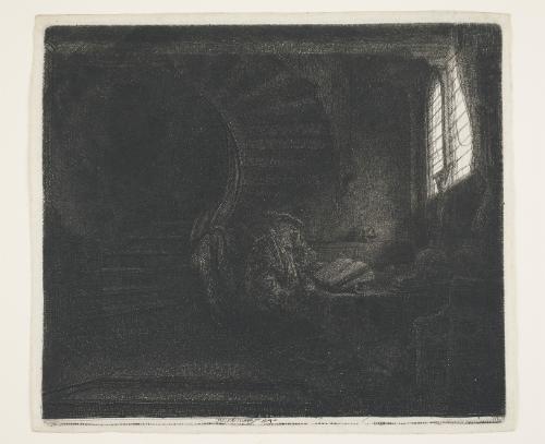 St. Jerome in a Dark Chamber