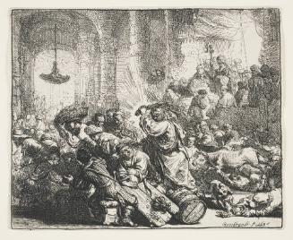 Christ Driving the Money Changers from the Temple