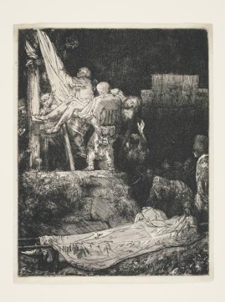 The Descent from the Cross by Torchlight