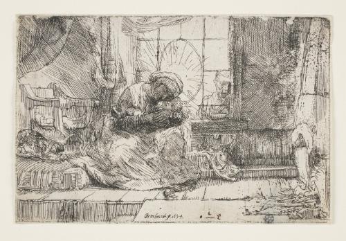 The Virgin and Child with the Cat and Snake