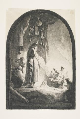 The Raising of Lazarus: The Larger Plate