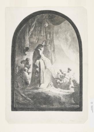 The Raising of Lazarus: The Larger Plate