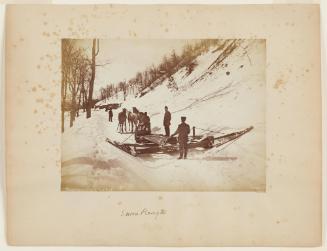 Ploughing Mount Royal Park Road [Montreal]