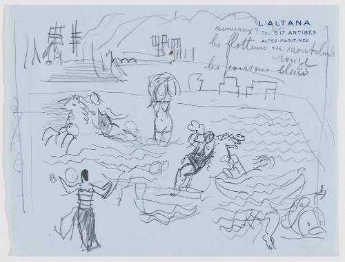 La baignade ou les ballets russes de Monte Carlo