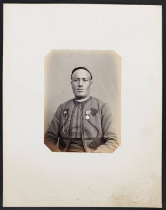 274. Mezian Ben Saüs (25 ans) tirailleur algèrien, frontal