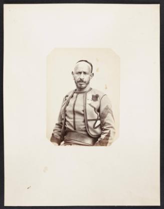 251. Ahmed-Ben-Yelloub (34 ans) Caporal au 2e Tirailleurs (son père Turc et sa mère Arabe), frontal