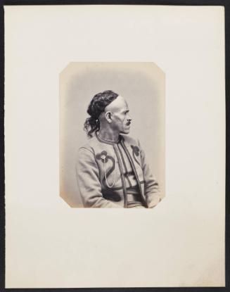 265. Rakai Ben Bazin (22 years old) Algerian Fusilier. Born in Béjaïa (Constantine province). Height: 1m 71cm – Black hair and eyes. He speaks the Kabyle language (his father and mother are Kabyle). Photographed in Paris.