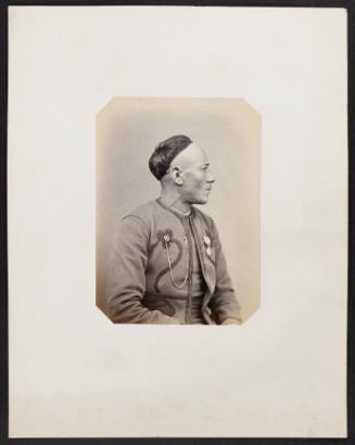 274. Mezian Ben Saüs (25 ans) tirailleur algèrien, profile