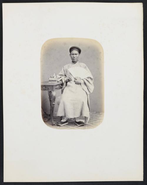 Cochinchinese Embassy in Paris. 160. Clêre phong (29 years old) Vietnamese from the province of Nghê An (Annam, now Vietnam) Student