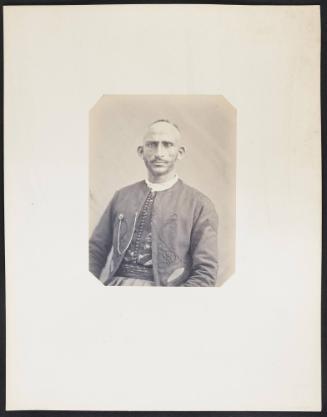 130. Mohamed ben ahmed (32 ans) Brigadier au 3e Spahis - Frontal