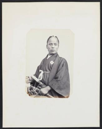 207. Saga-nami fisasi (20 ans) Sereviteur du 3e Ambassadeur du Taiconne du Japon à Paris, frontal