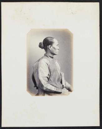 Ambassade Cochinchinoise à Paris. 165. Nguyen bûu câp (23 ans) Capitaine d'escorte - profile