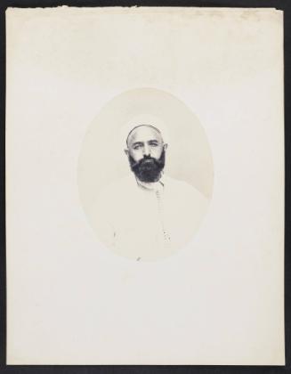 260. L'Emir Abd-el-Kader (57 ans) (Algèrie), frontal