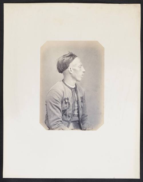 137. Ben aouda Ben dedouche (22 ans) (Tirailleur-algérian) Arabe aux cheveux blonds en aux yeux bleus - Profile