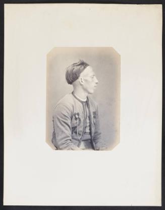 137. Ben aouda Ben dedouche (22 ans) (Tirailleur-algérian) Arabe aux cheveux blonds en aux yeux bleus - Profile