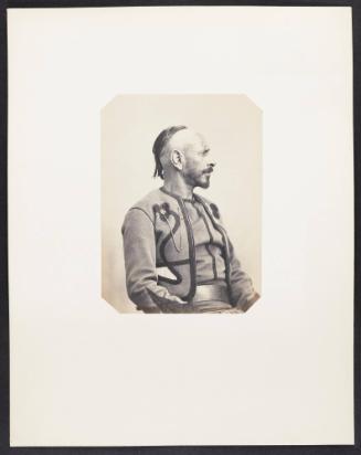 251. Ahmed-Ben-Yelloub (34 ans) Caporal au 2e Tirailleurs (son père Turc et sa mère Arabe), frontal