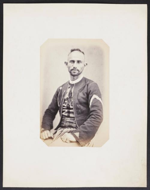 141. Mohamed ben Brahim (25 years old) Spahi, born in Biskra (Algeria)