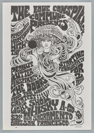The Doors, Peanut Butter Conspiracy, February 4-18, Whiskey A Go-Go in San Francisco