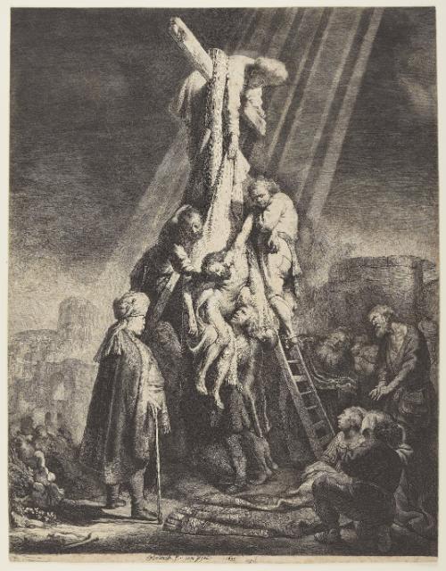 The Descent from the Cross: The Second Plate