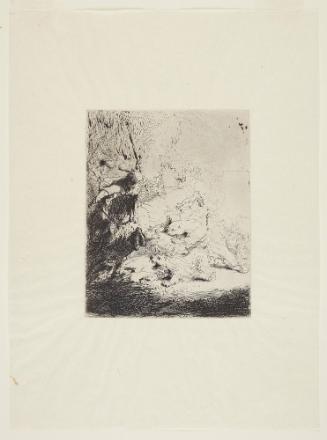 The Small Lion Hunt (With Two Lions)