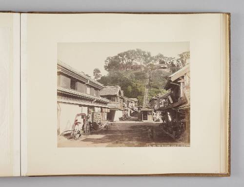 The 101 Stone Steps at Yokohama   from Views of Tokyo, Nikko, Yokohama