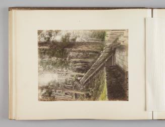 Stone Steps at Nikko   from Views of Tokyo, Nikko, Yokohama
