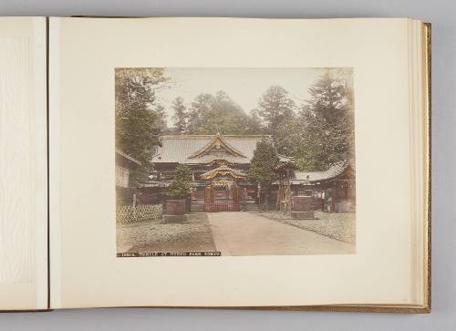 [Temple at Uyeno Park, Tokyo]   from Views of Tokyo, Nikko, Yokohama