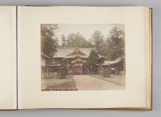 [Temple at Uyeno Park, Tokyo]   from Views of Tokyo, Nikko, Yokohama