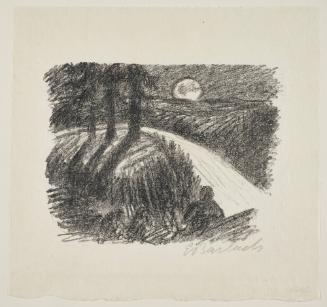 An den Mond 1 (Mondaufgang)