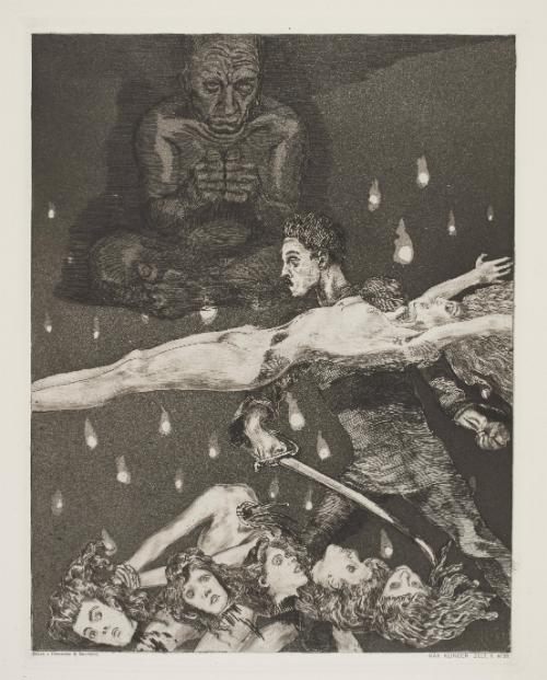 Murder    Plate 39 from Zelt II Series