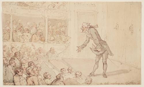 An Actor Making an Apology