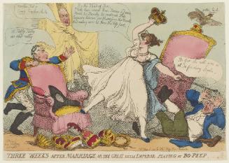 Three Weeks after Marriage, or The Great Little Emperor Playing at Bo-Peep