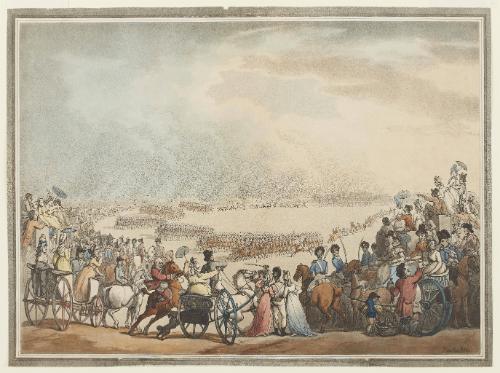 The Review of the Lighthorse Volunteers on Wimbledon Common