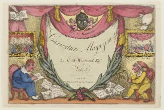 Title Page to Volume V of The Caricature Magazine