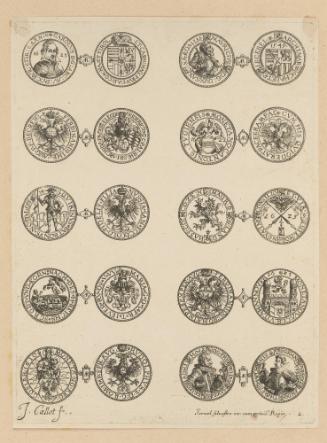 Plate 2 from “Les Monnaies” (The Coins)