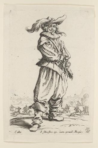 Le Guerrier au Chapeau Orne d'une Grande Plume from The Nobility of Lorraine