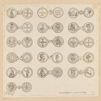Plate 10 from “Les Monnaies” (The Coins)