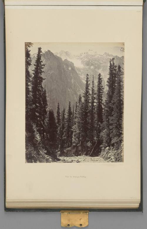 View in the Wanga Valley   from The Sutlej - Indian Groups etc.