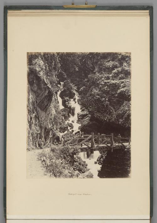 Waterfall near Serahan   from The Sutlej - Indian Groups etc.