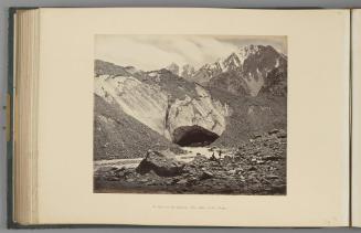 [Ice Cave in the Glacier - the Source of the Buspa]   from Himalayas