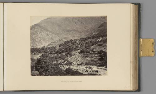 The Village of Sungla on the Buspa   from Himalayas