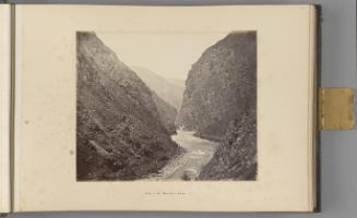 View on the Beas near Larji   from Himalayas