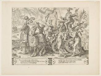 The Triumph of War   Plate 5 from The Vicissitudes of Human Things: Circulus Vicissitudines Rerum Humanorum